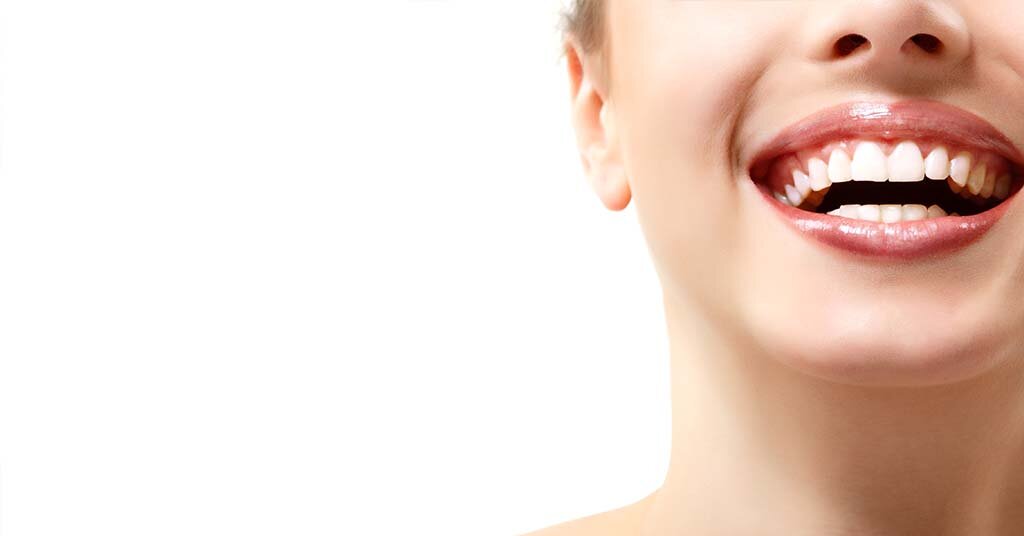 Cosmetic dentistry patient smiling big